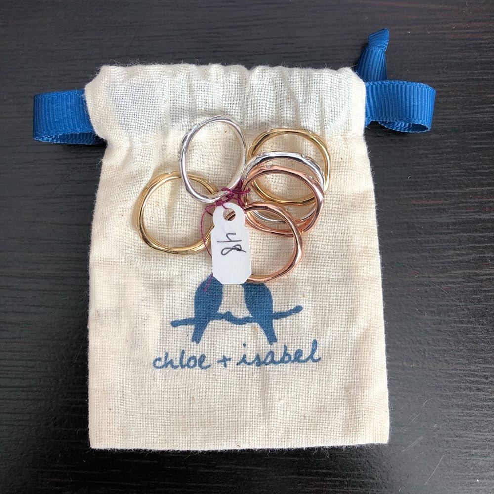 Chloe and Isabel you color ring set